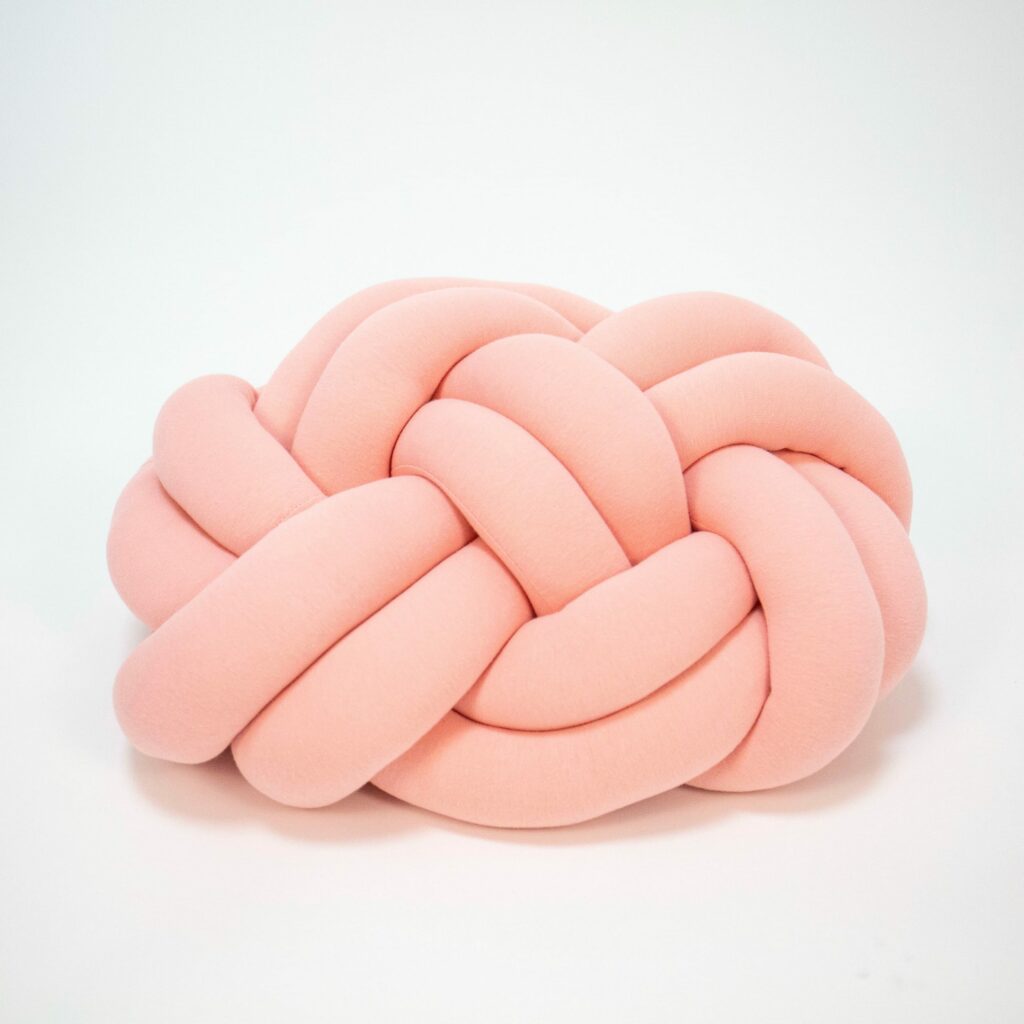 Pletený polštář Flat