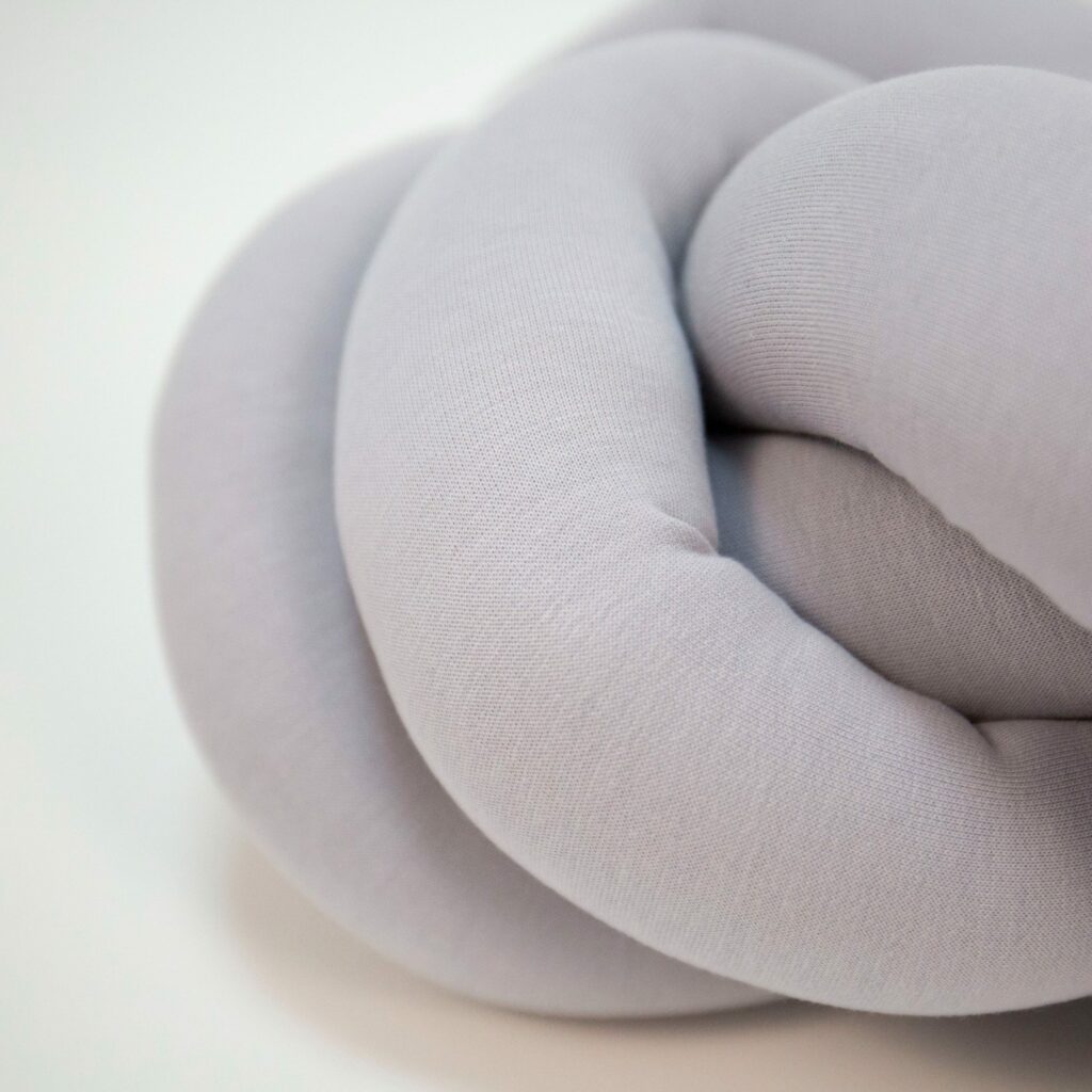 Pletený polštář Ring