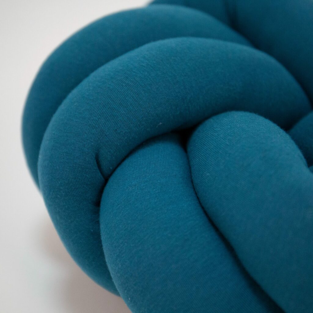 Pletený polštář Ring