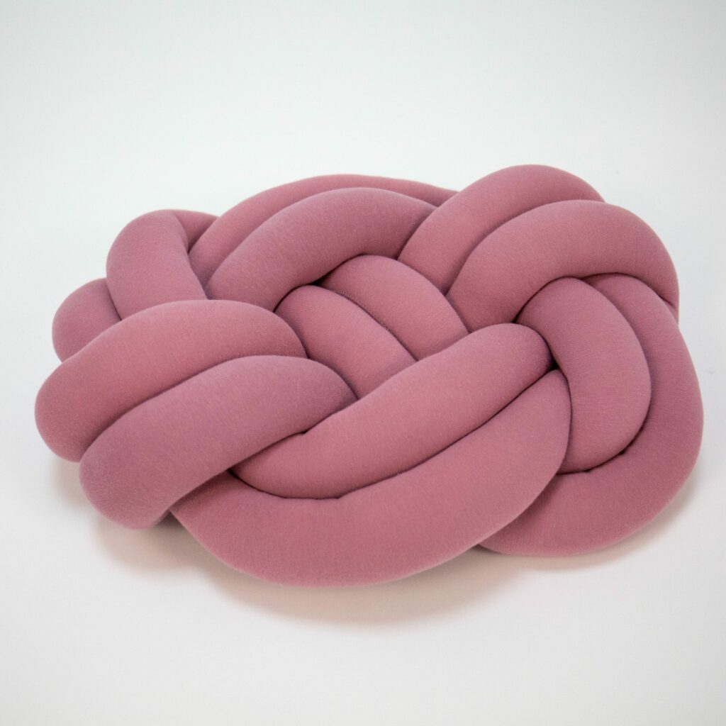 Pletený polštář Flat