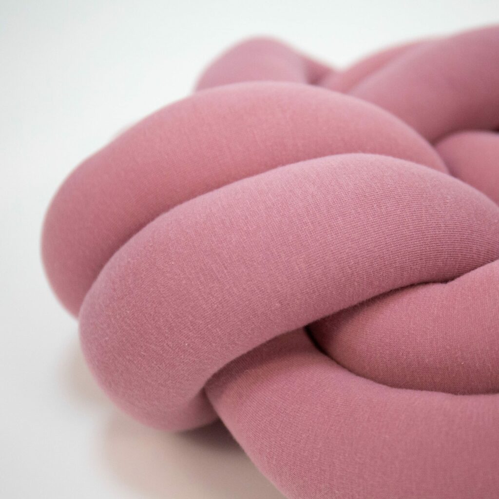 Pletený polštář Flat