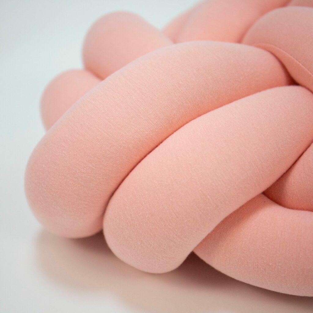 Pletený polštář Flat