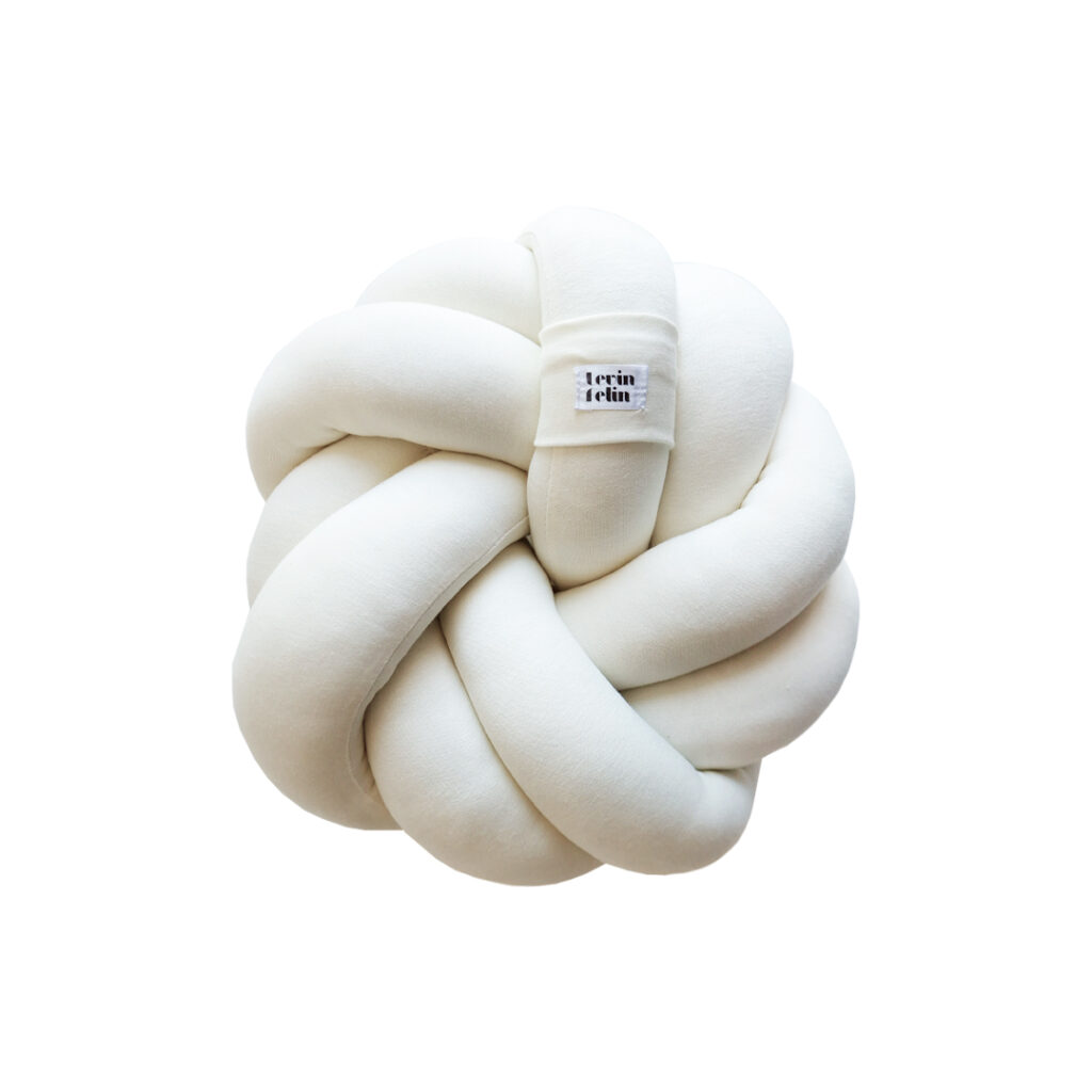 Pletený polštář Ring