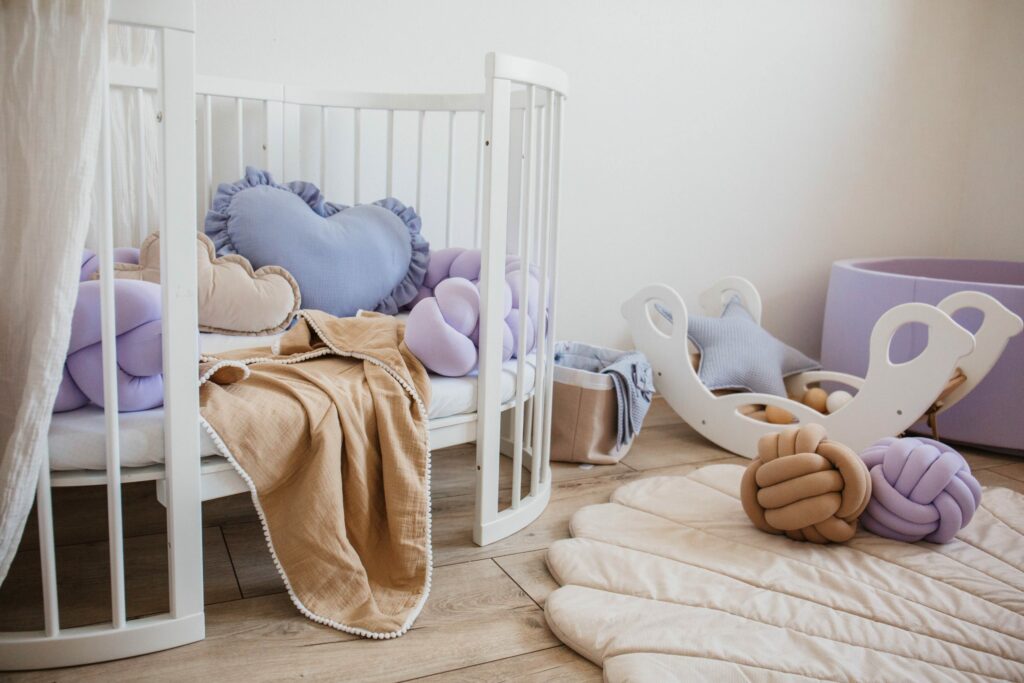 Mušelínová deka s kuličkami