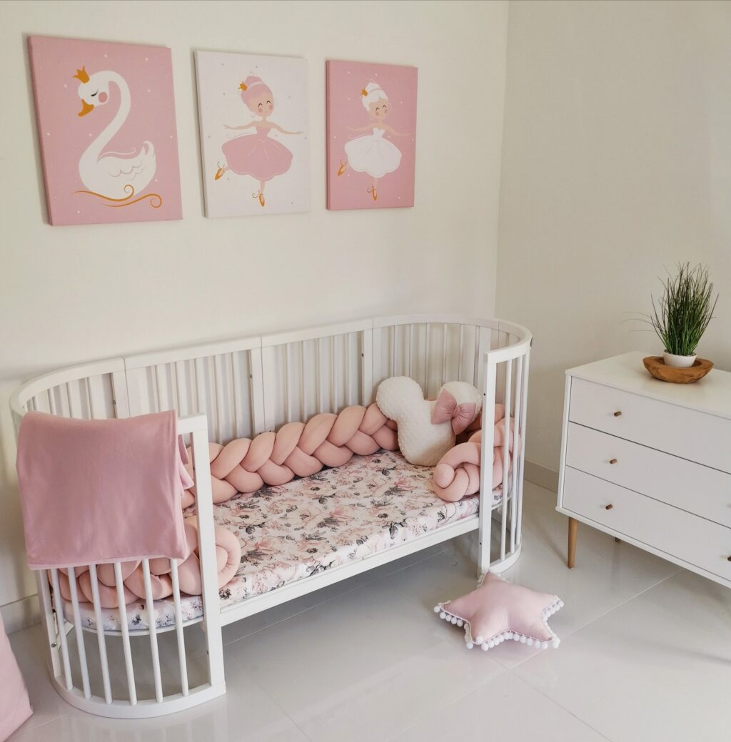 Dětská rostoucí postýlka SMART BED - bílá