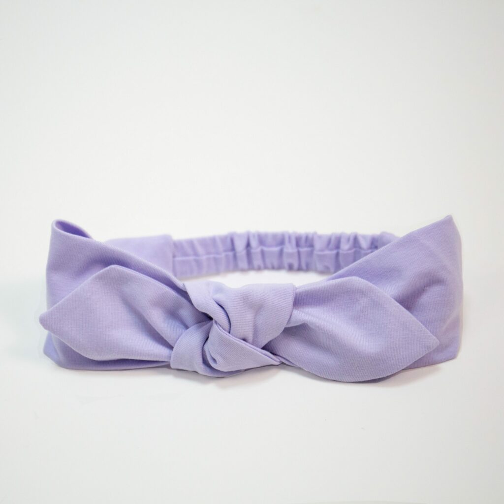 Dětská bavlněná čelenka Bow