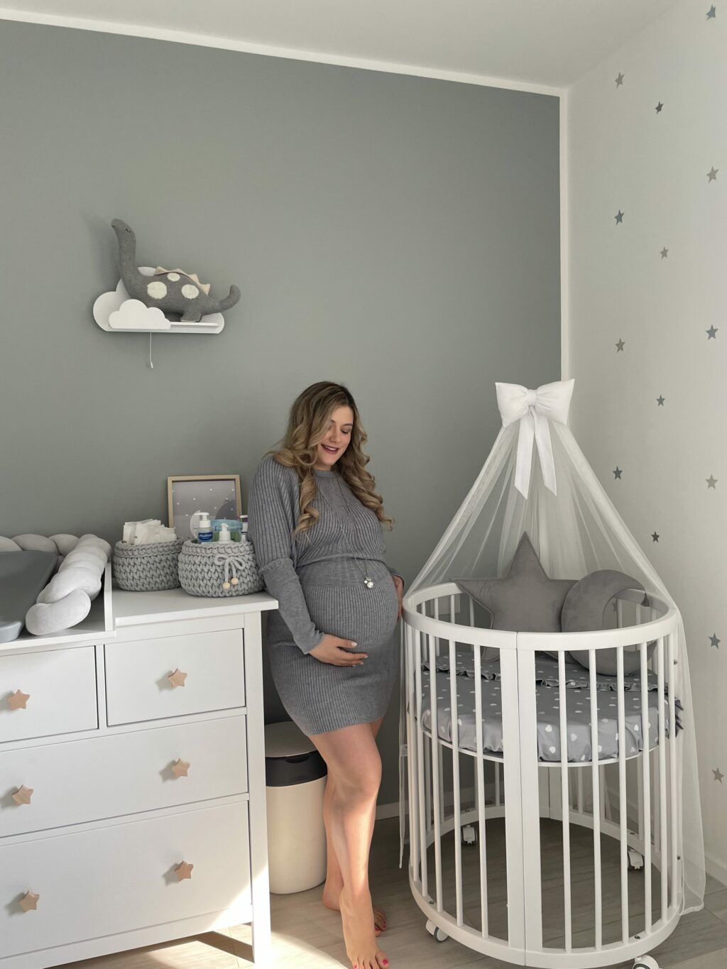 Dětská rostoucí postýlka SMART BED - bílá