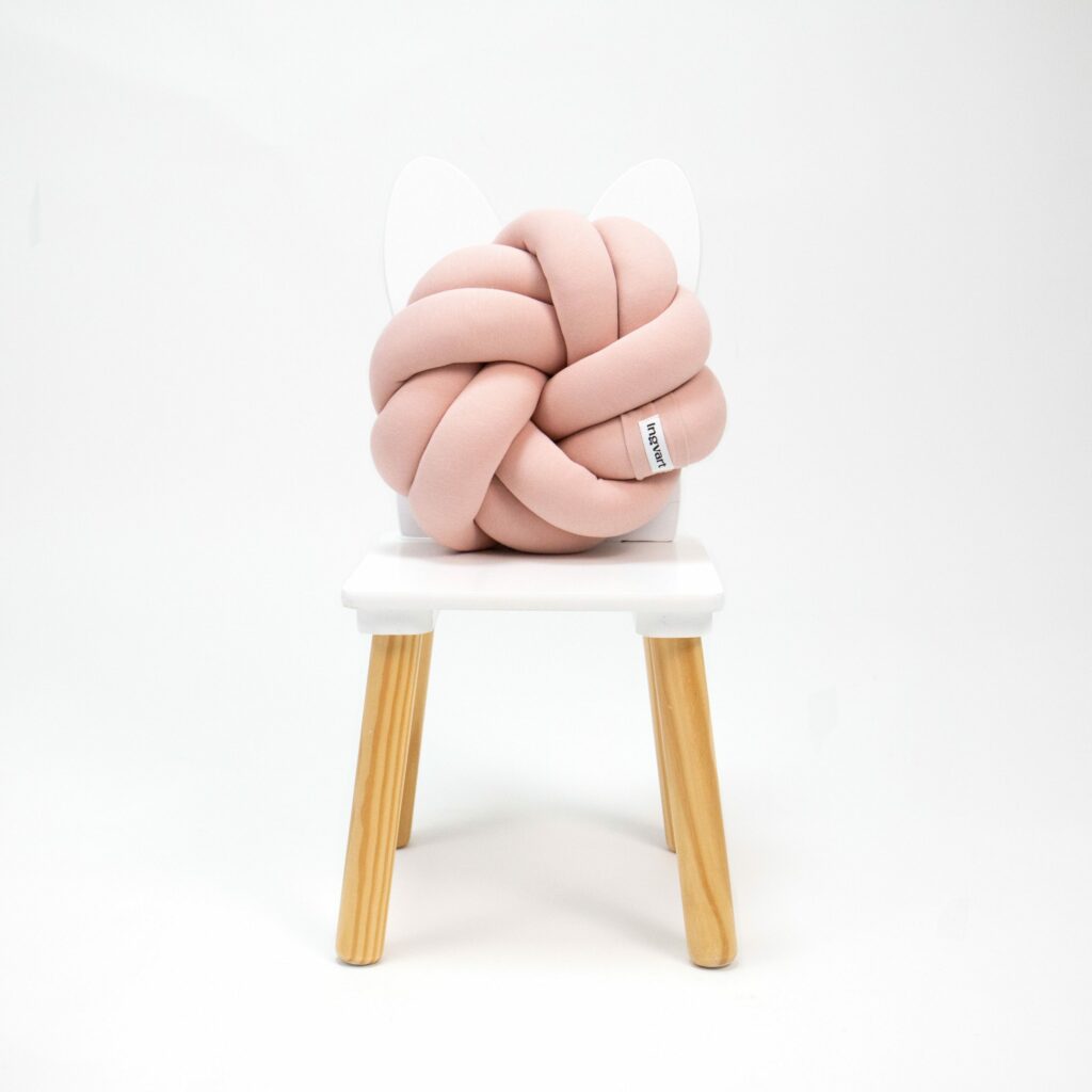 Pletený polštář Ring