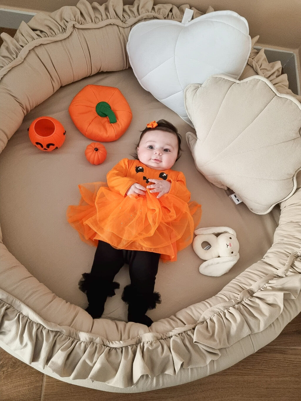 Polštář velvet mušle