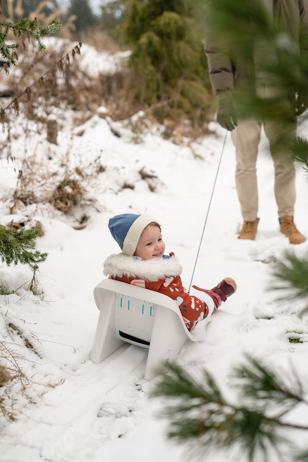 Dětský zimní set (čepice a nákrčník) - Noel
