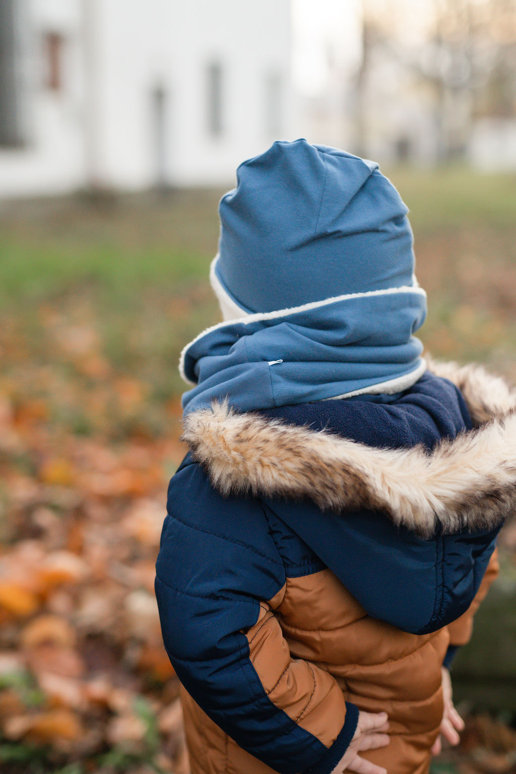 Dětský zimní set (čepice a nákrčník) - Noel