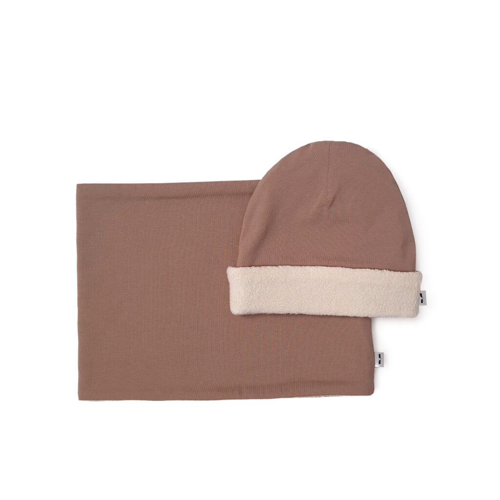 Dětský zimní set (čepice a nákrčník) - Noel