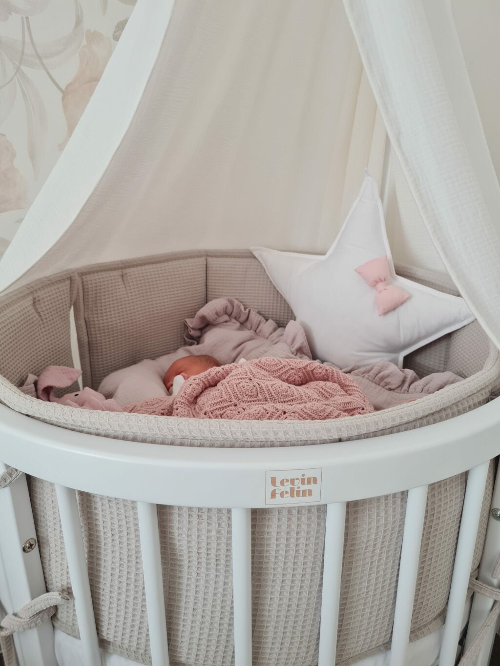 Dětská rostoucí postýlka SMART BED - bílá