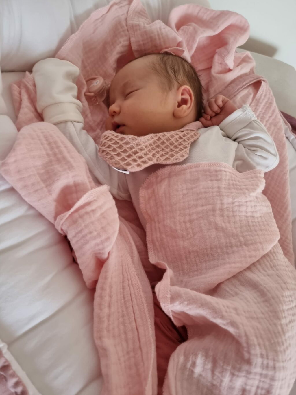 Dětský vafle bryndák Flower