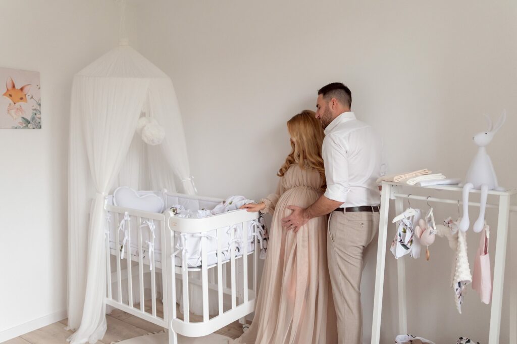 Tylové těhotenské šaty Bella Tylové těhotenské šaty Bella