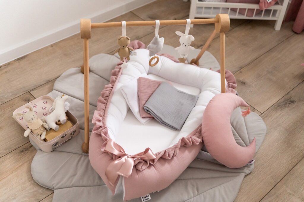 Hrací podložka velvet Mušle