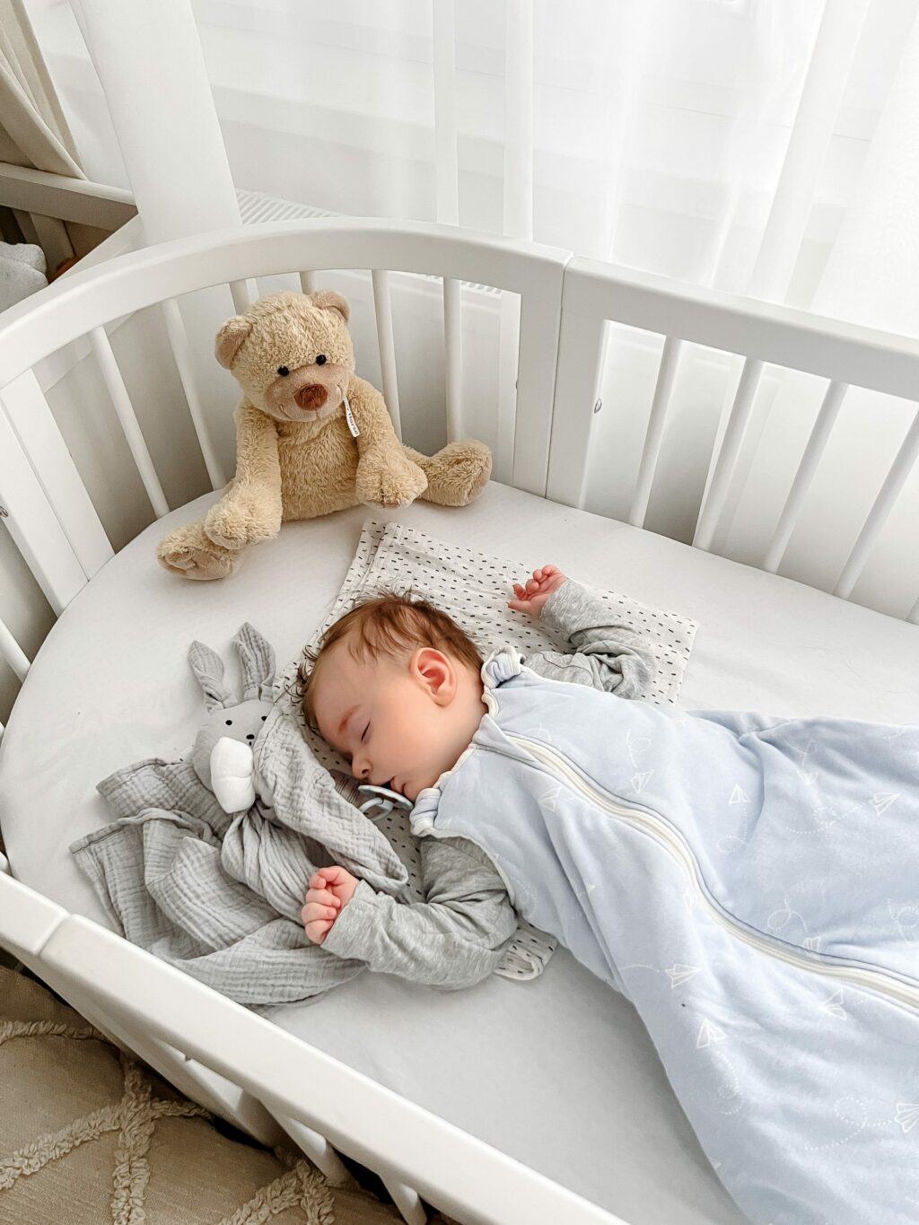 Dětská rostoucí postýlka SMART BED - bílá