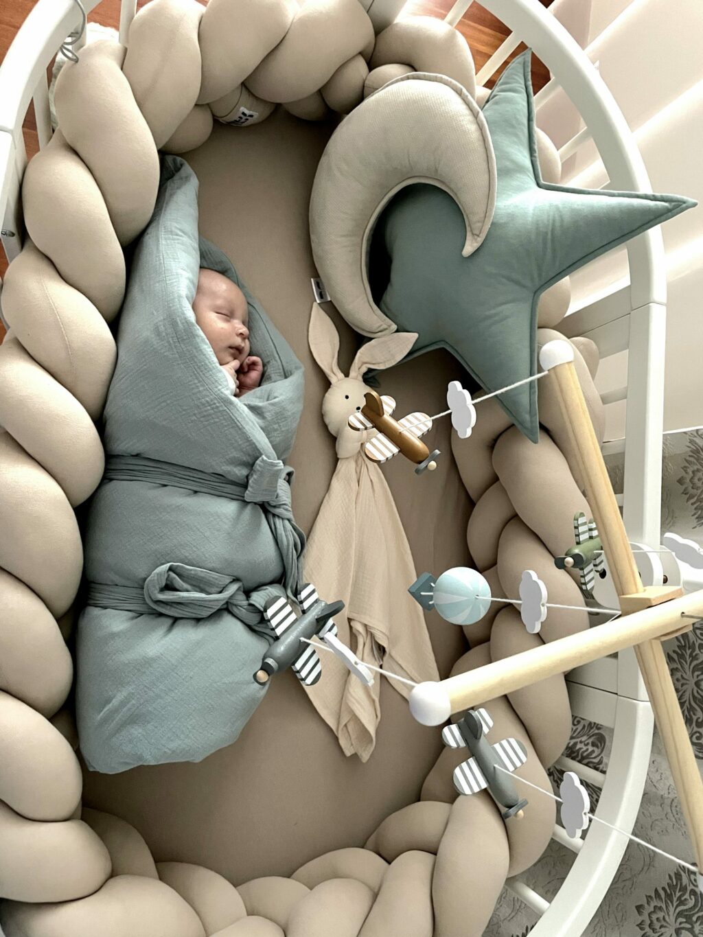 Dětská rostoucí postýlka SMART BED - bílá