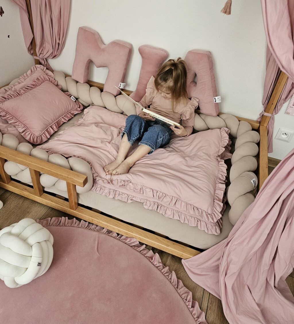 Pletený polštář Ball