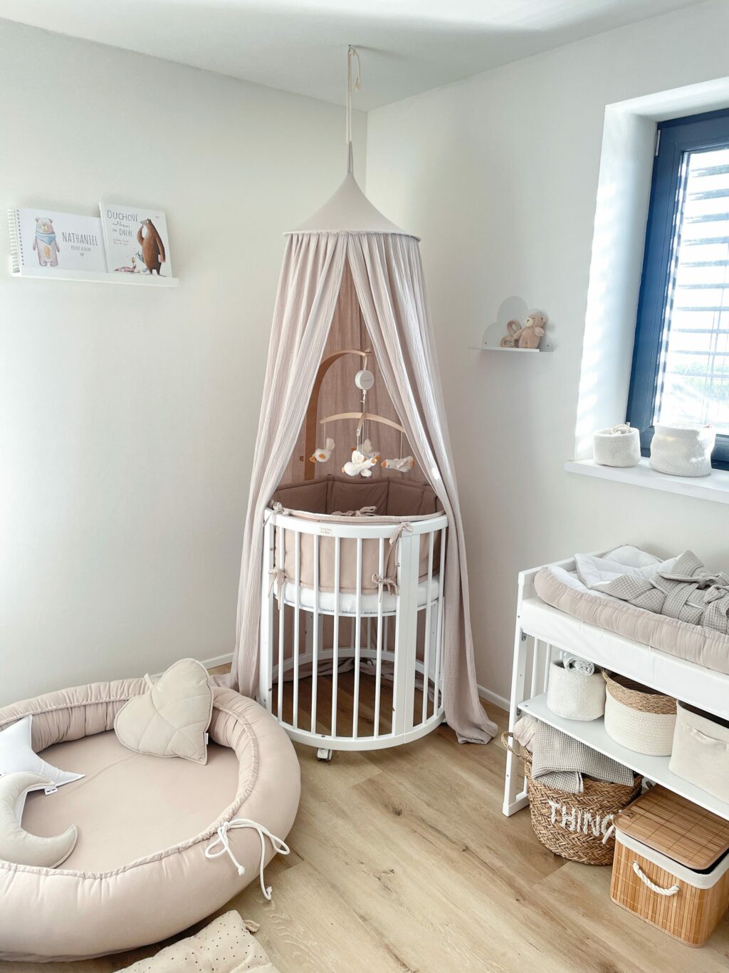 Dětská rostoucí postýlka SMART BED - bílá