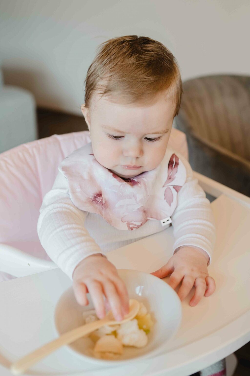 Dětský bavlněný bryndák Flower Dětský bavlněný bryndák Flower