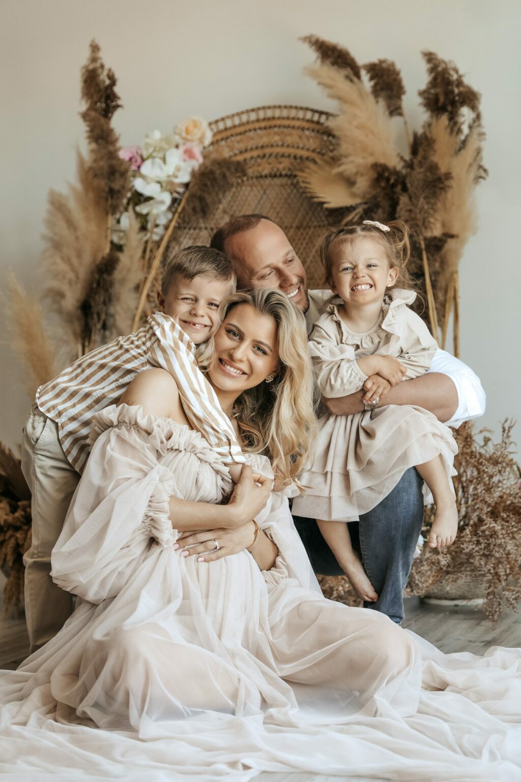 Tylové těhotenské šaty Bella Tylové těhotenské šaty Bella