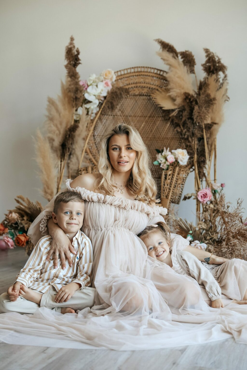 Tylové těhotenské šaty Bella Tylové těhotenské šaty Bella