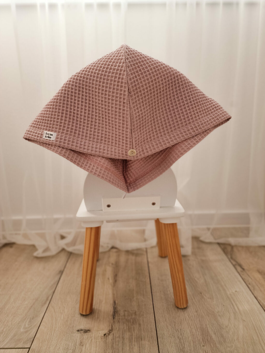 Turban na vlasy z vafle bavlny - M Turban na vlasy z vafle bavlny - M