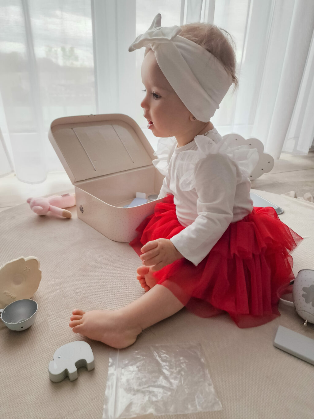 Tylová dětská sukně Bella Tylová dětská sukně Bella