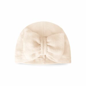 Beránkový turban s mašlí