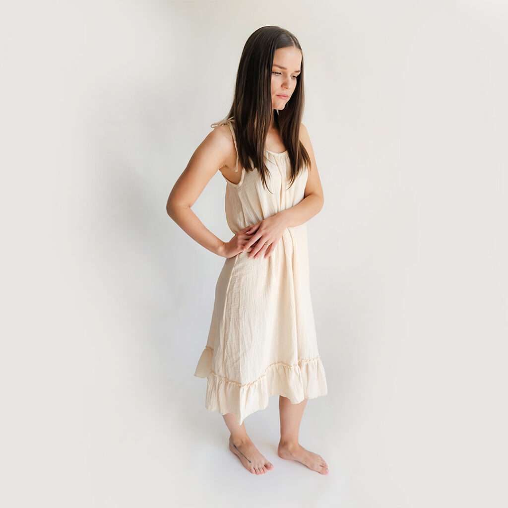 Dámské plážové šaty Frill Dámské plážové šaty Frill