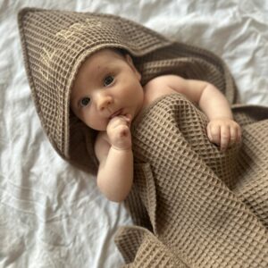 Dětská osuška s kapucí