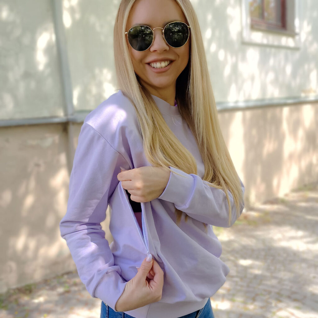 Mikina na kojení