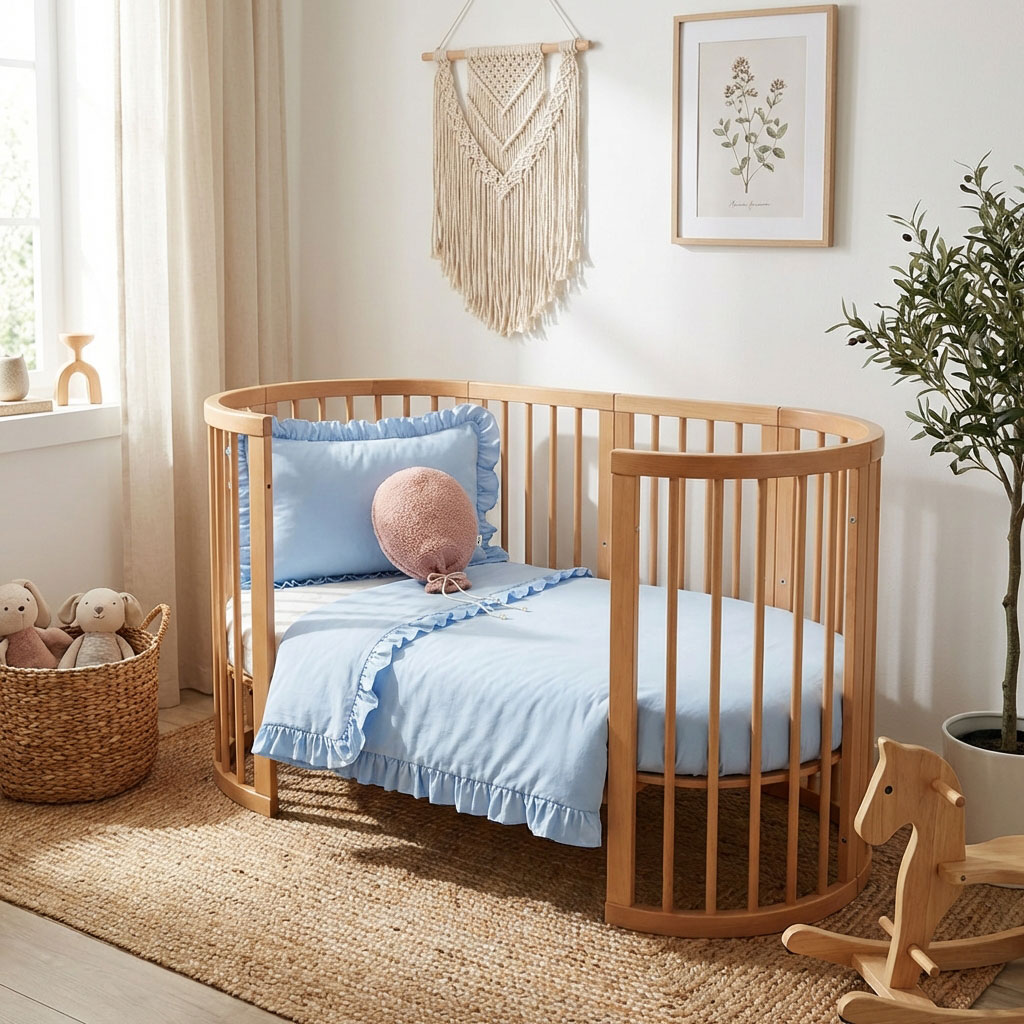 Polštář ve tvaru kulatého balónu